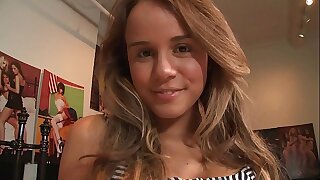 Busty teen Alexis Adams loves beamy with an increment of long cock